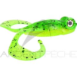 Leurre souple GUNKI Bull frog 130 Lime chart pepper