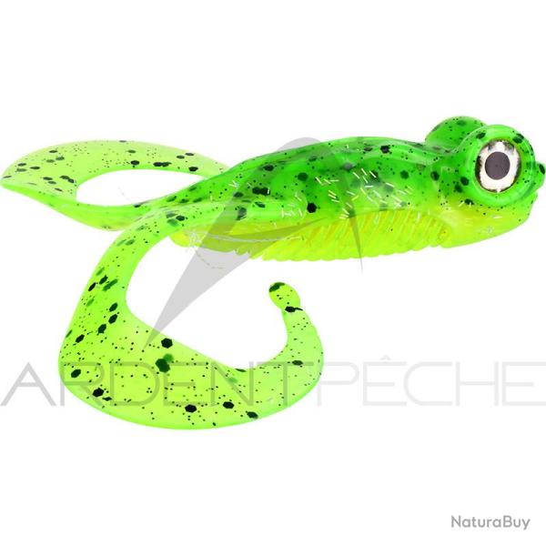 Leurre souple GUNKI Bull frog 130 Lime chart pepper