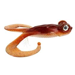 Leurre souple GUNKI Bull frog 130 Brown sugar red flake