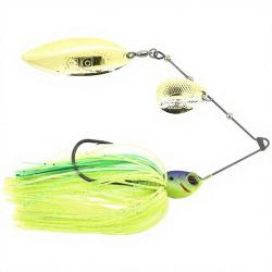 Spinnerbait BERKLEY DEX Spinnerbait 14g Blue back chartreuse