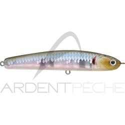 Poisson nageur LUCKY CRAFT Wander 80 SW Zebra MS Ghost minnow