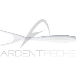 Leurre souple DELALANDE Zand finess 8cm x1 10 Blanc