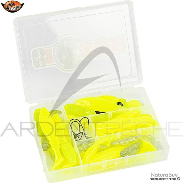Leurre souple DELALANDE Coffret Carnassier