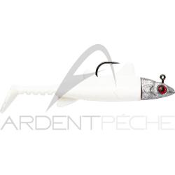 Leurre souple DELALANDE Dart shad 9cm 7g x1 10 Blanc