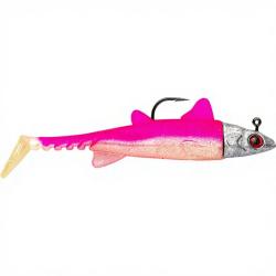 Leurre souple DELALANDE Dart shad 9cm 7g x1 384 Natural pink UV