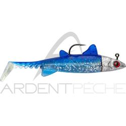 Leurre souple DELALANDE Dart shad 9cm 7g x1 153 Galactic blue