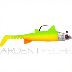 Leurre souple DELALANDE Dart shad 9cm 7g x1 99 Firetiger