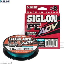 Tresse SUNLINE Siglon braid PE ADV 8X Bleu turquoise 300m PE1.5 (0.209mm)