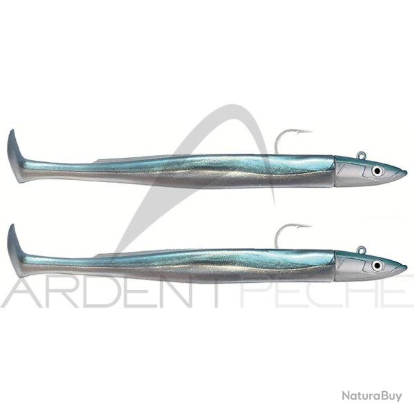 Leurre souple FIIISH Crazy paddle tail double combo 150 Off shore / 20g / Pearl blue - CPT6012