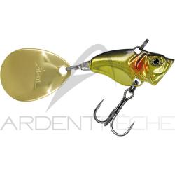 Poisson nageur MOLIX Trago spin tail 14g Giallo metal