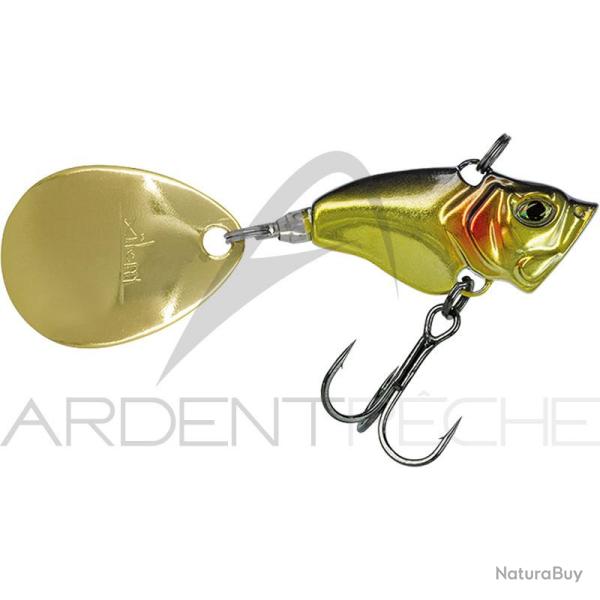 Poisson nageur MOLIX Trago spin tail 14g Giallo metal
