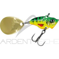Poisson nageur MOLIX Trago spin tail 21g Fire tiger