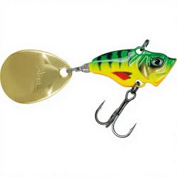 Poisson nageur MOLIX Trago spin tail 21g Fire tiger