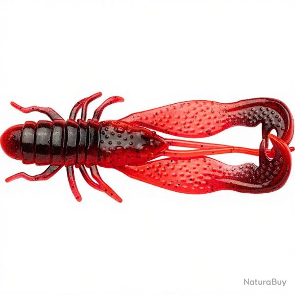 Leurre souple LMAB Filet craw 10cm Red craw