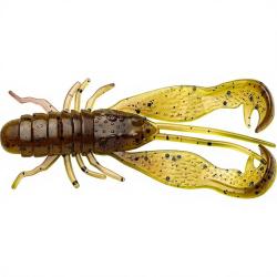 Leurre souple LMAB Filet craw 7cm Green pumpkin chartreuse