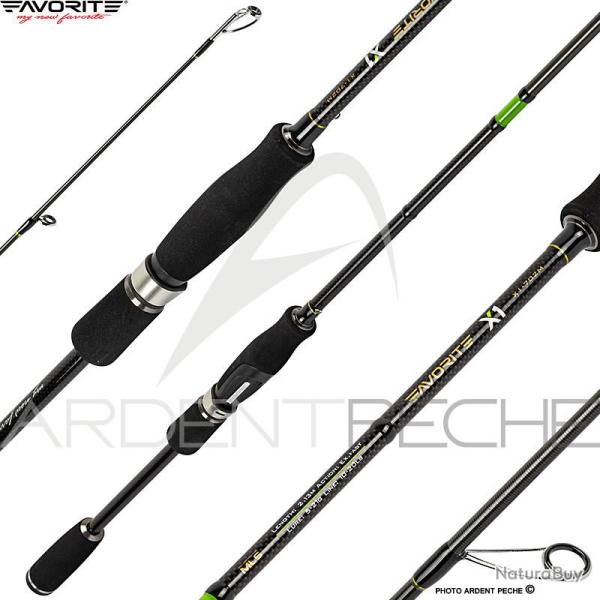 Canne spinning FAVORITE X1 602 UL