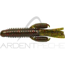 Leurre souple REINS Craw tube 4 025 Watermelon red flakes