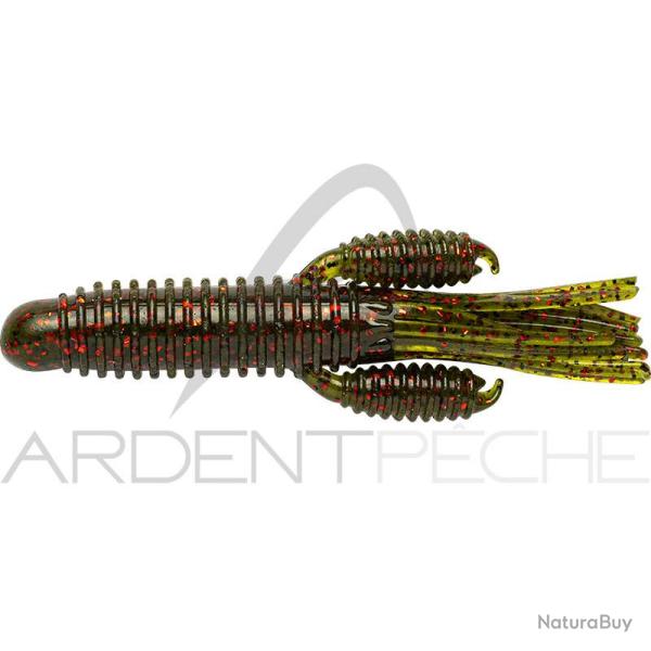 Leurre souple REINS Craw tube 4 025 Watermelon red flakes