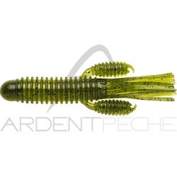 Leurre souple REINS Craw tube 4 B16 Dos vert