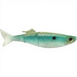 Leurre souple HYPERLASTICS Deadalive pro 125 See through greenback