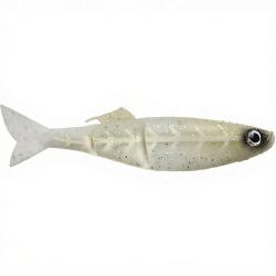 Leurre souple HYPERLASTICS Deadalive pro 125 White ghost
