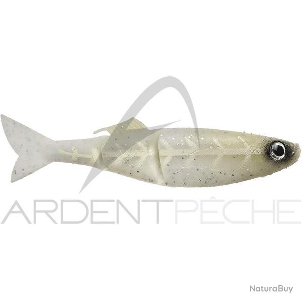 Leurre souple HYPERLASTICS Deadalive pro 125 White ghost