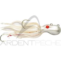 Leurre souple MUSTAD Mini inkvader Tenya 20g Pearl glow devil