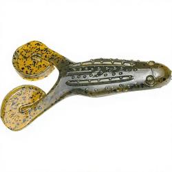 Leurre souple STRIKE KING Rage toad 10cm 46 Green pumpkin