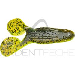 Leurre souple STRIKE KING Rage toad 10cm 94 Green pumpkin chart laminate