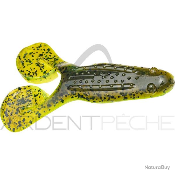 Leurre souple STRIKE KING Rage toad 10cm 94 Green pumpkin chart laminate