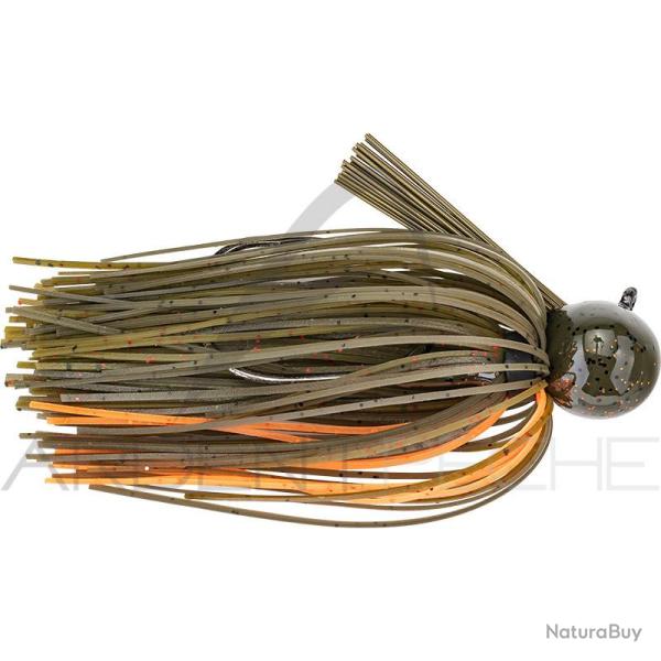 Rubber jig STRIKE KING Tour grade football jig 21g 101 Bama craw