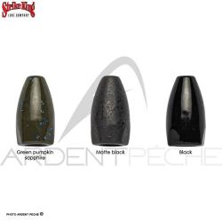 Plombs balle STRIKE KING Tour grade tungsten weights Noir 7.1g