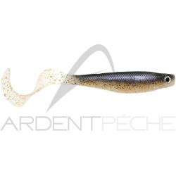 Leurre souple HYPERLASTICS Curlyminn 6 pro swimbait Black shiner