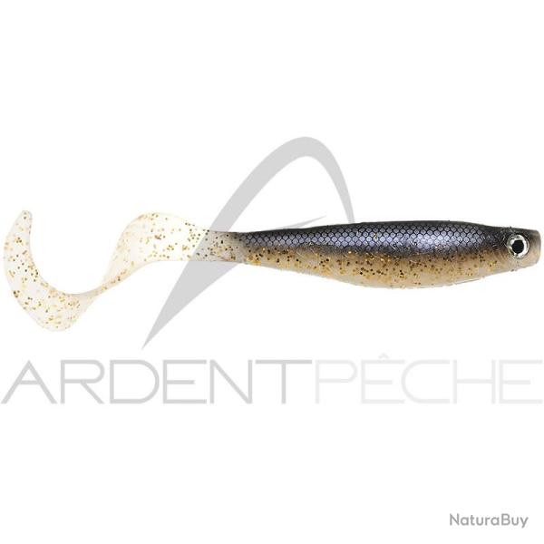 Leurre souple HYPERLASTICS Curlyminn 6 pro swimbait Black shiner