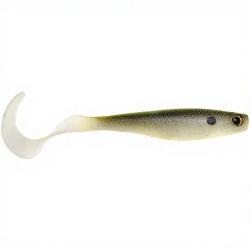 Leurre souple HYPERLASTICS Curlyminn 6 pro swimbait See through greenback