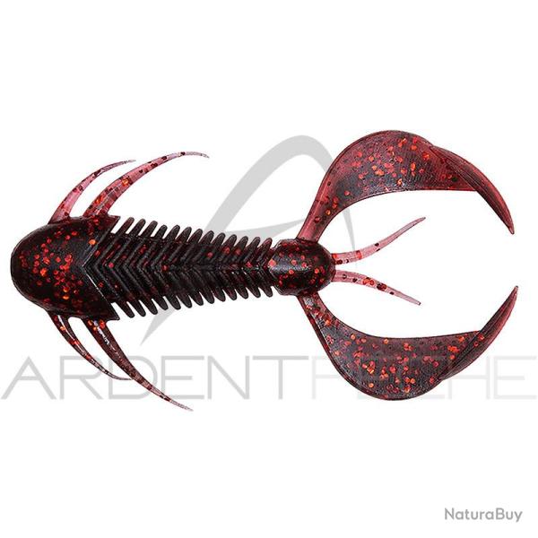 Leurre souple MEGABASS Rock hog 2.5 Black back clear red