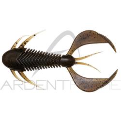 Leurre souple MEGABASS Rock hog 3 Green pumpkin