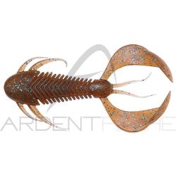 Leurre souple MEGABASS Rock hog 3 Cinnamon blue flake