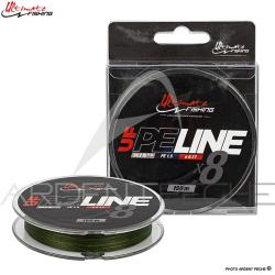 Tresse ULTIMATE FISHING PE Line X8 Moss green 150m PE0.8 (&Oslash; 0.10mm)