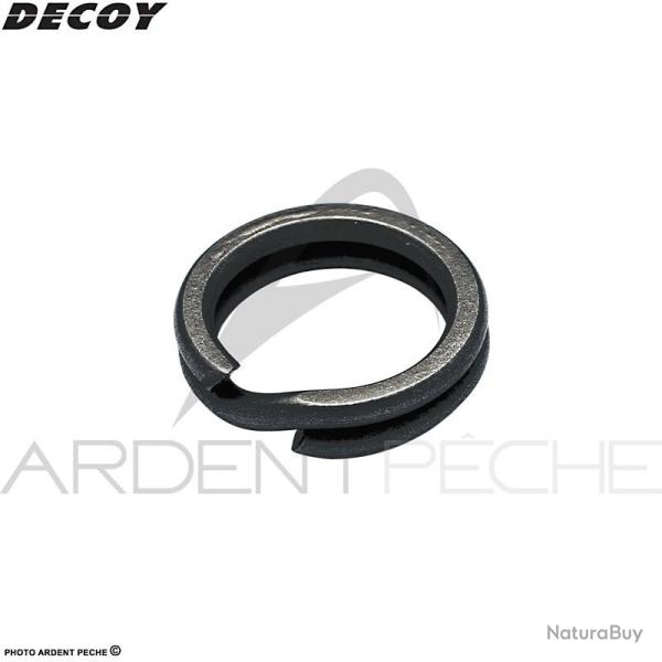 Anneaux bris�s DECOY Split ring mat black 00