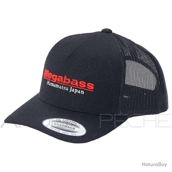Casquette MEGABASS Classic trucker Black/Red