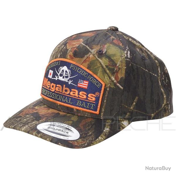 Casquette MEGABASS Psychic camo mossy hunter