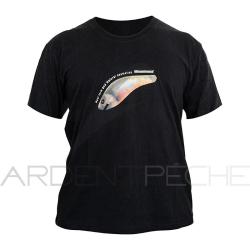 T Shirt MEGABASS Z Crank bass black