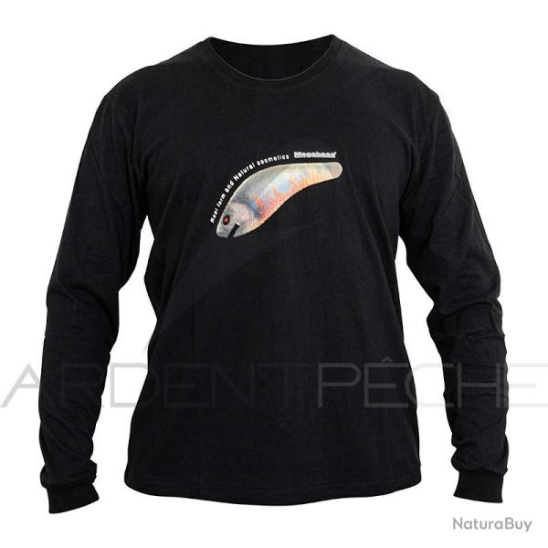 T Shirt � manches longues MEGABASS Z Crank bass black