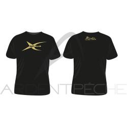 Tee shirt ULTIMATE FISHING Xorus noir et or