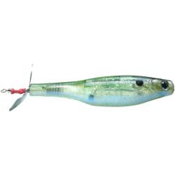 Leurre souple HYPERLASTICS Dartprop pro duo pack 5 1/2 Glass minnow silver