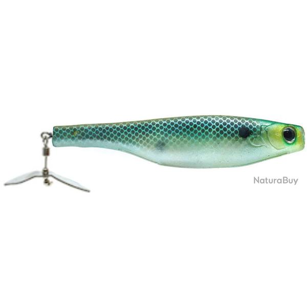 Leurre souple HYPERLASTICS Dartprop pro duo pack 5 1/2 Seethrough greenback
