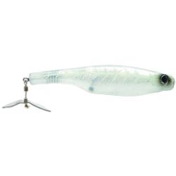 Leurre souple HYPERLASTICS Dartprop pro duo pack 5 1/2 White ghost silver