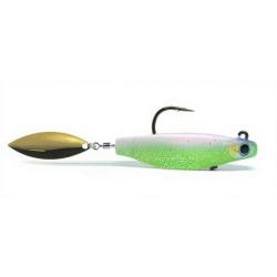 Leurre souple HYPERLASTICS Dartspin pro int weight 2 1/2 Elec chicken/gold