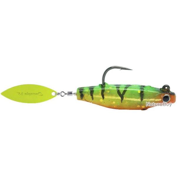 Leurre souple HYPERLASTICS Dartspin pro int weight 2 1/2 Fire tiger/chart